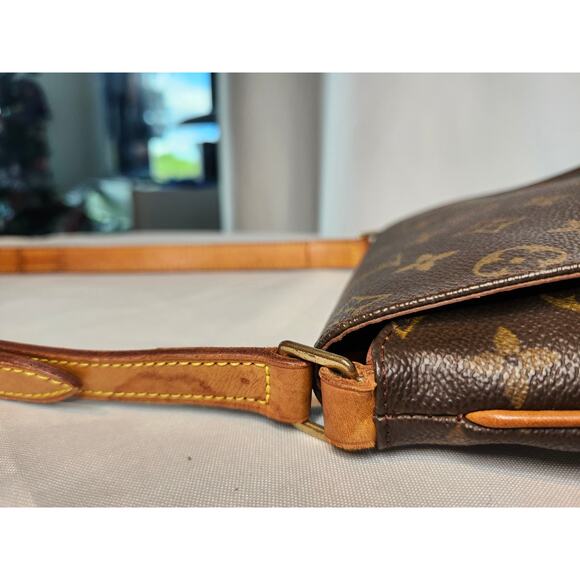 Louis Vuitton Monogram Salsa Musette Brown Canvas Shoulder Crossbody Bag - Picture 16 of 16